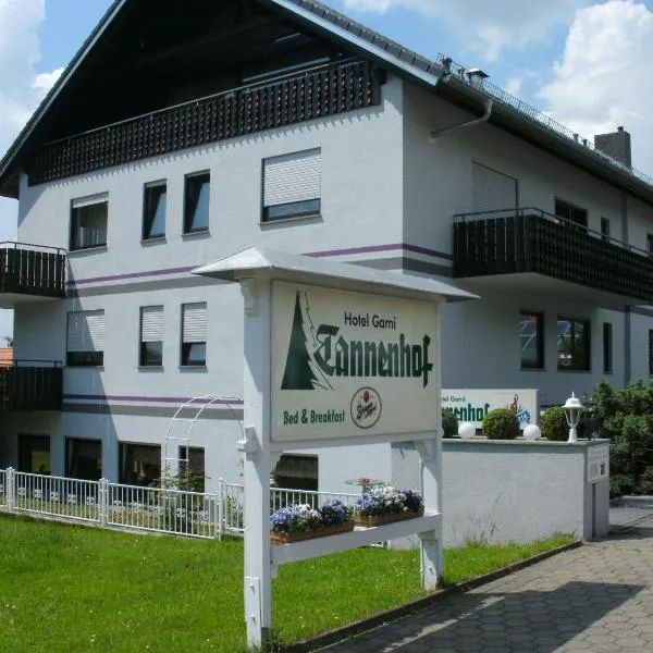 Hotel Tannenhof，位于Neustadt的酒店