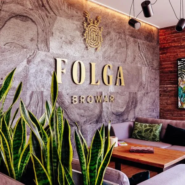 FOLGA - Hotel, Restauracja, Browar, SPA，位于Mołstowko的酒店