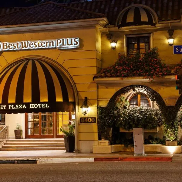 贝斯特韦斯特日落广场酒店，位于Beverly Glen的酒店