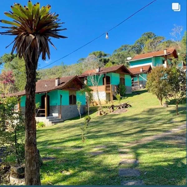 Chalés Aguá Cristalina，位于维奥康德马奥的酒店