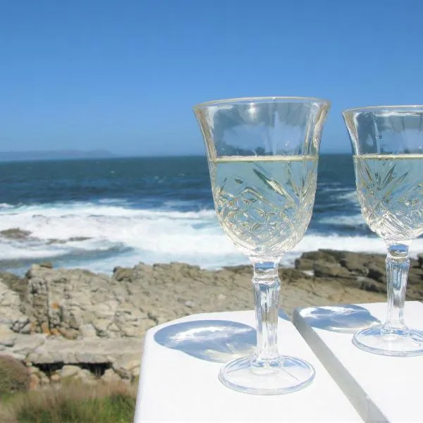 Beachfront Cottage - Hermanus Whale View，位于赫曼努斯的酒店