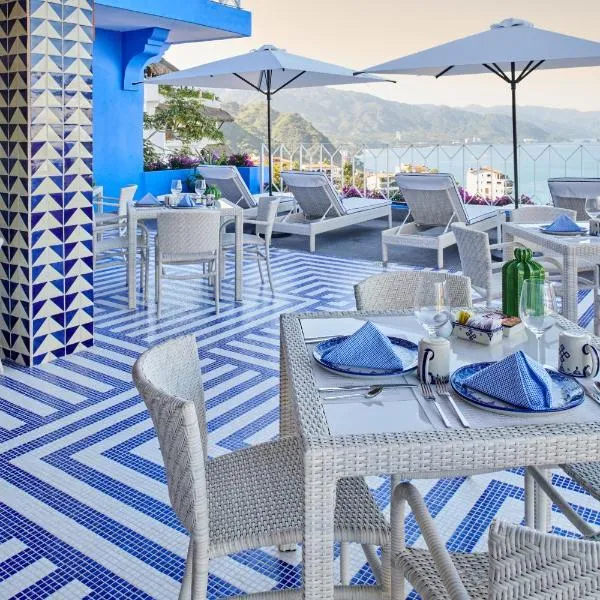 Hotel Luxury Patio Azul，位于巴亚尔塔港的酒店