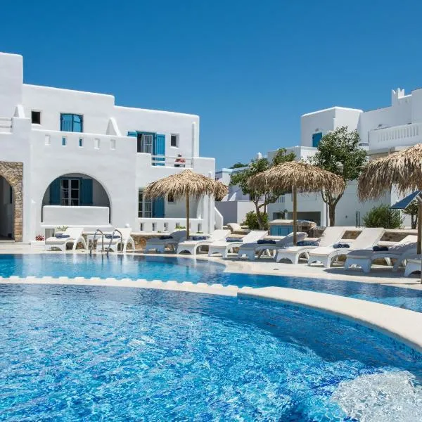 Cycladic Islands Hotel & Spa，位于Agiassos的酒店