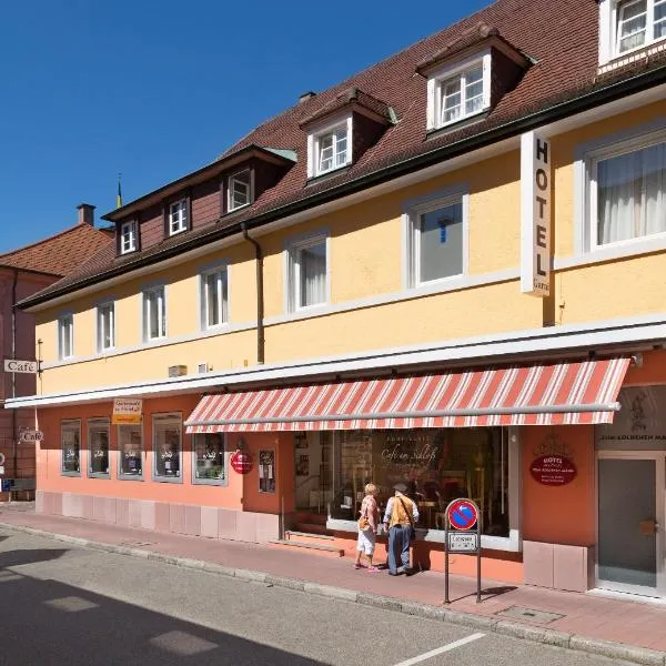 Hotel Zum Goldenen Mann，位于Waldprechtsweier的酒店