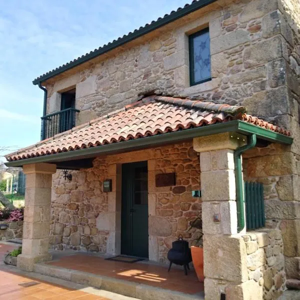 Casa Rural A Eira Vella，位于帕德隆的酒店
