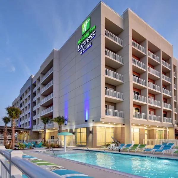 Holiday Inn Express & Suites - Galveston Beach, an IHG Hotel，位于Virginia Point的酒店