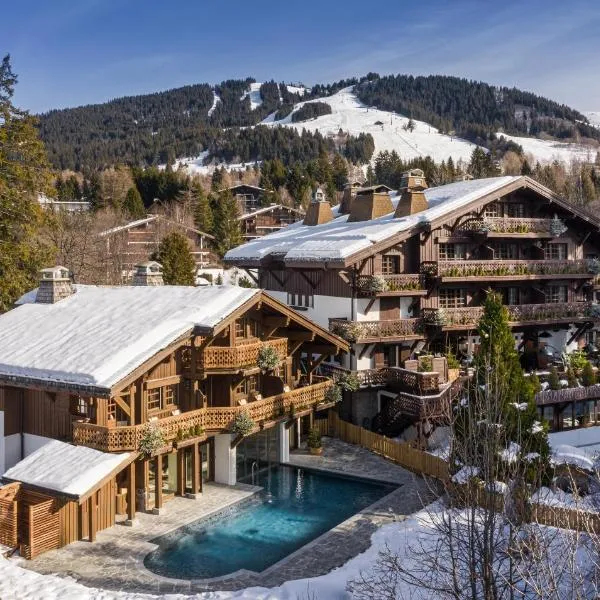 Les Chalets du Mont d'Arbois Megeve, a Four Seasons Hotel，位于Le Baplieu的酒店