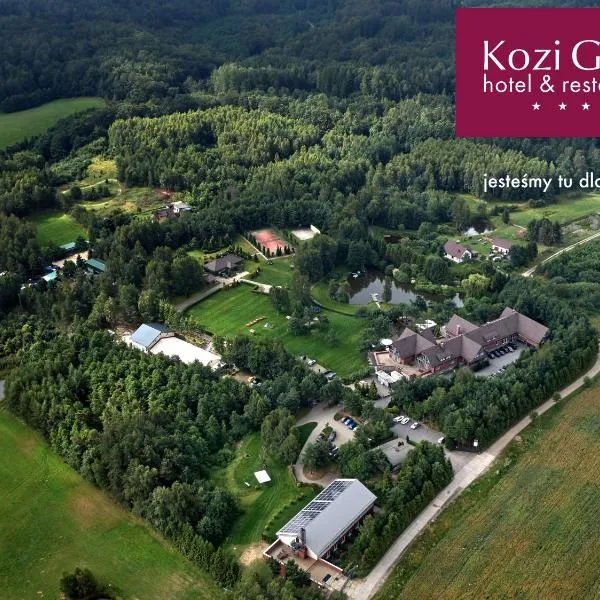 Hotel Kozi Gród，位于Nowa Wieś Przywidzka的酒店