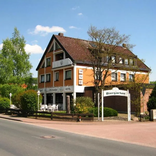 Hotel-Garni Pfeffermühle，位于Emmerthal的酒店