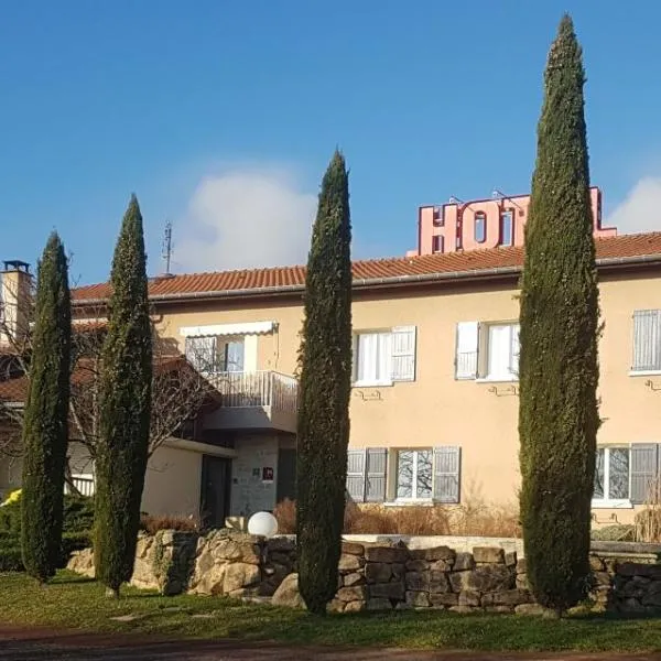 Logis Hotel Des Grands Vins，位于Belleville-en-Beaujolais的酒店