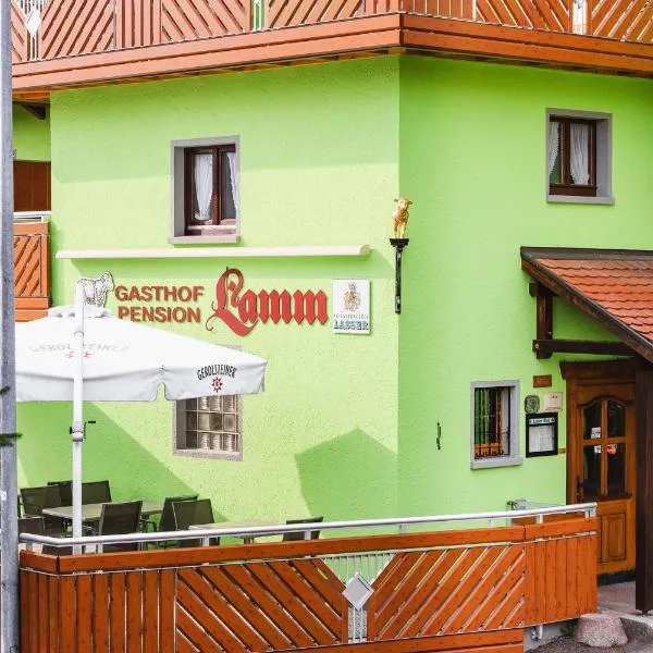 Gasthof-Pension Lamm，位于Hohenfels的酒店