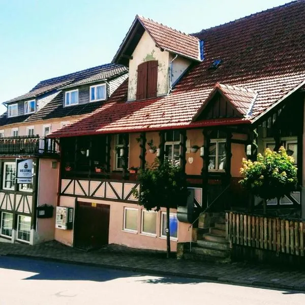 Waldecker Taverne，位于Oberwaroldern的酒店