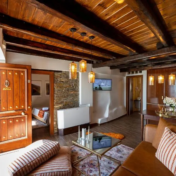 1822 Makrinitsa Suites，位于马克里尼撒的酒店