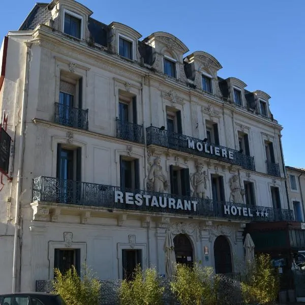 莫里哀格兰德酒店，位于Castelnau-de-Guers的酒店