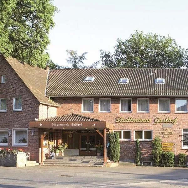 斯特德特曼斯盖斯特豪弗酒店，位于汉斯泰德的酒店
