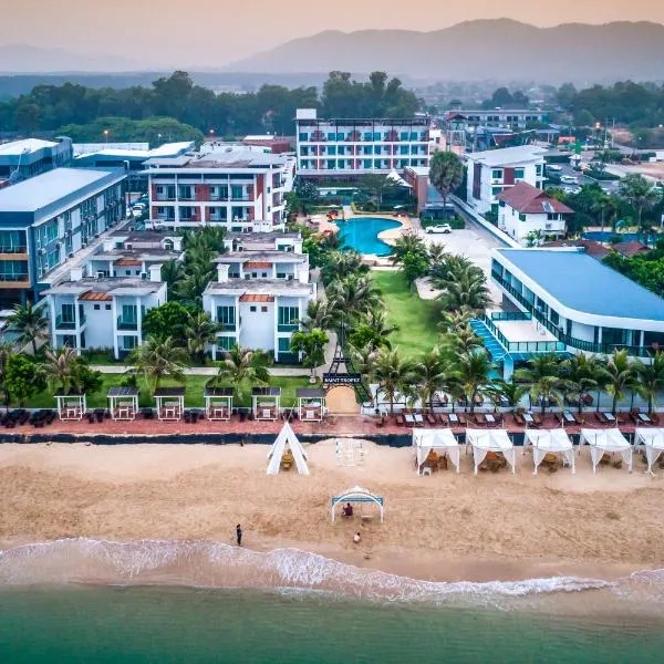 Saint Tropez Beach Hotel，位于Ban Khao Din的酒店