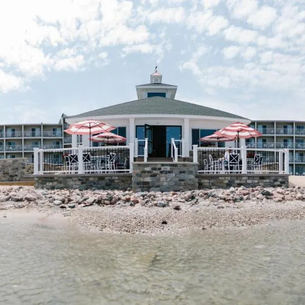 布雷克湖滨度假酒店，位于Evergreen Shores的酒店