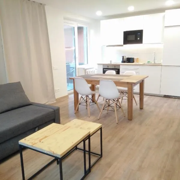 Juodrakantė & Neringa apartment，位于耶德库安特的酒店