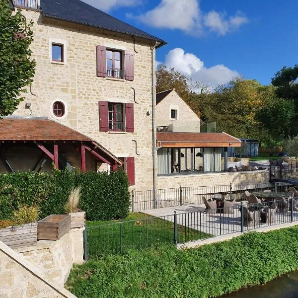 Le Moulin des Marais，位于Bazemont的酒店