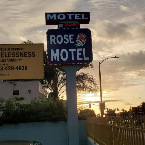 Rose motel，位于Watts的酒店