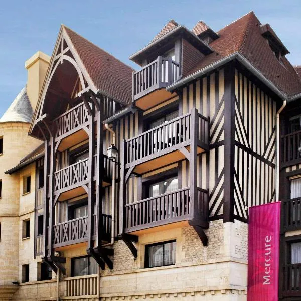 多维尔中心美居酒店，位于图尔热维尔的酒店