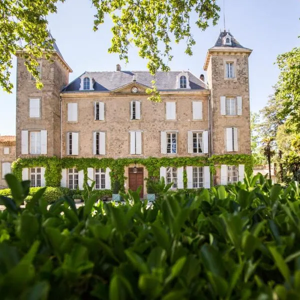 布洛马克城堡酒店，位于Val-de-Dagne的酒店