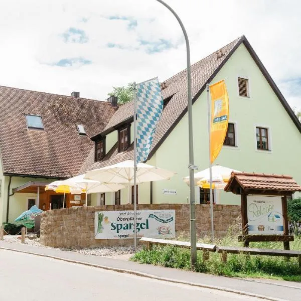 Gasthof Schloßbräu Lintach，位于Gebenbach的酒店