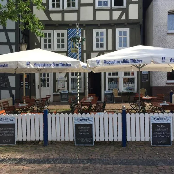 Bavaria Wirtshaus - Hotel & Gästezimmer- Frankenberg Eder，位于Lichtenfels-Sachsenberg的酒店