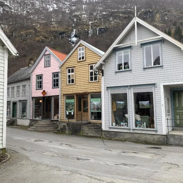 Old town boutiqe apartments/ Gamle Lærdalsøyri boutique leiligheter，位于莱达尔绥里的酒店