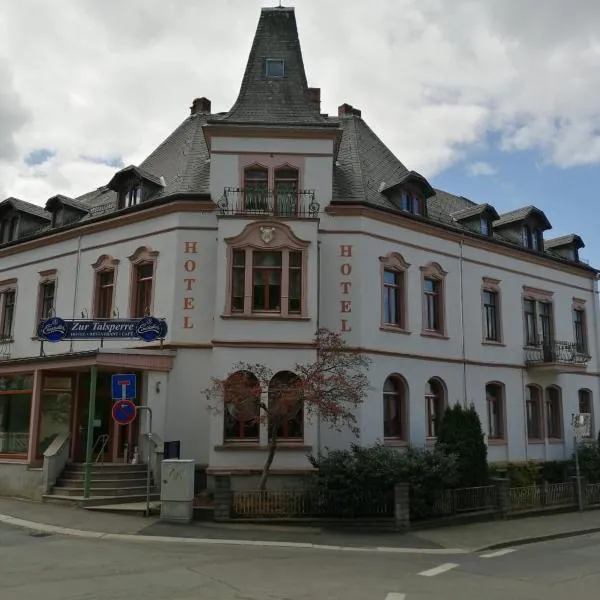 Cafe Zur Talsperre，位于Burkhardtsdorf的酒店