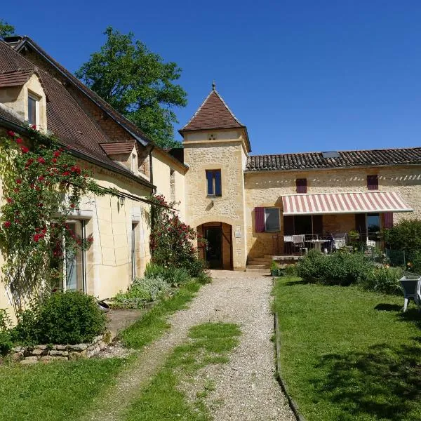 Chambres d'hôtes de la Grande Combe，位于Bressac的酒店