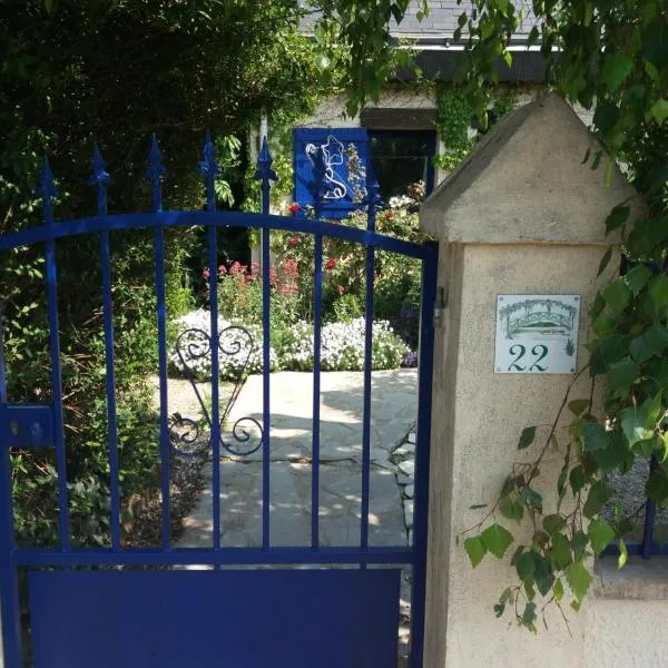 Les Mouettes 1 gite ou 4 chambres d hote, jardin ,bords de Loire，位于Saint-Rémy-la-Varenne的酒店