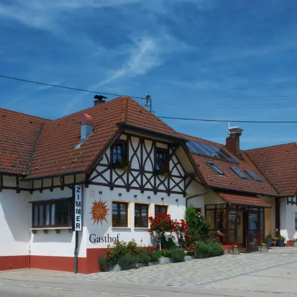 Gasthof zur Sonne，位于杰汀根施帕赫的酒店