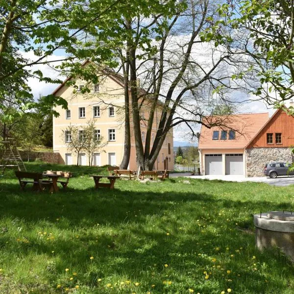 Młyn Karpnicki - Fischbacher Muehle，位于Raszów的酒店