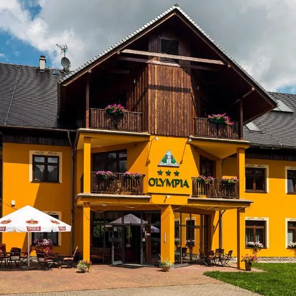 Pensjonat Olympia w Przesiece，位于普热谢卡的酒店