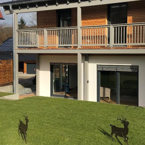 Ferienhaus Chalets Inzell，位于巴特莱辛哈尔的酒店