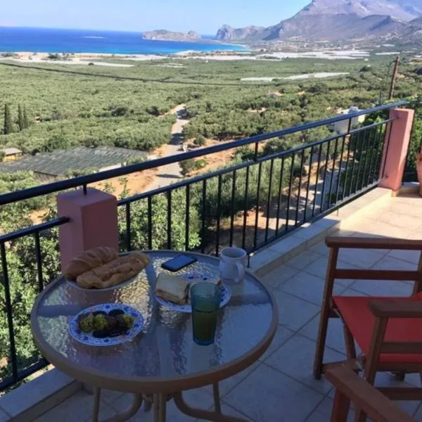 Riza Falasarna Apartments，位于法拉萨纳的酒店