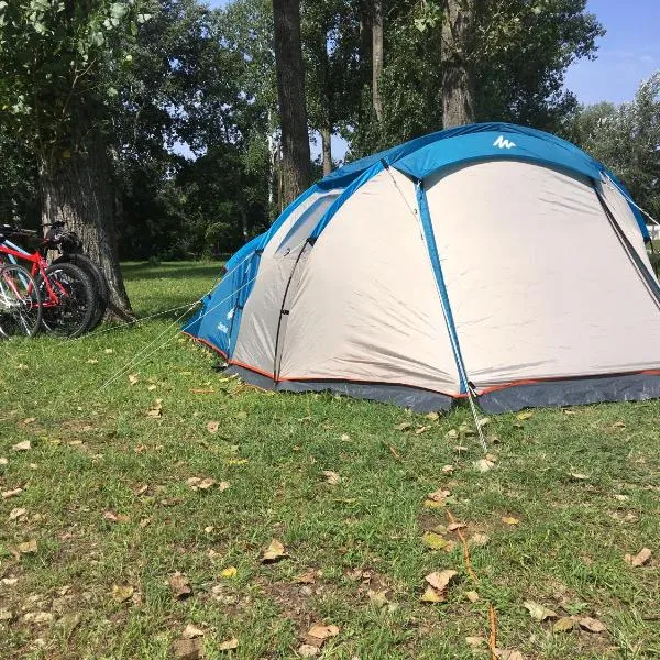 Tóparti Camping，位于Tiszaszőlős的酒店