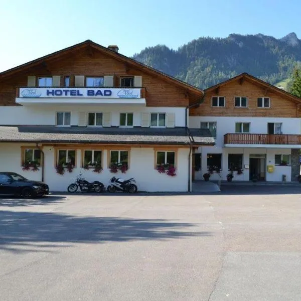 巴德施瓦茨塞酒店，位于Cerniat的酒店