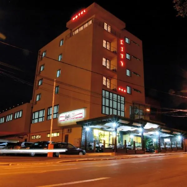 城市酒店，位于Nufăru的酒店