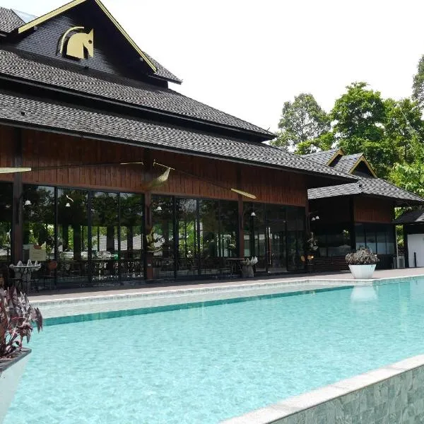 Phumontra Resort Nakhon Nayok，位于Ban Khlong Bo的酒店
