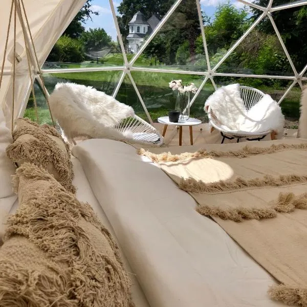 B OUR GUEST at Your cozy hideaway Dome near Dresden，位于Frauendorf的酒店