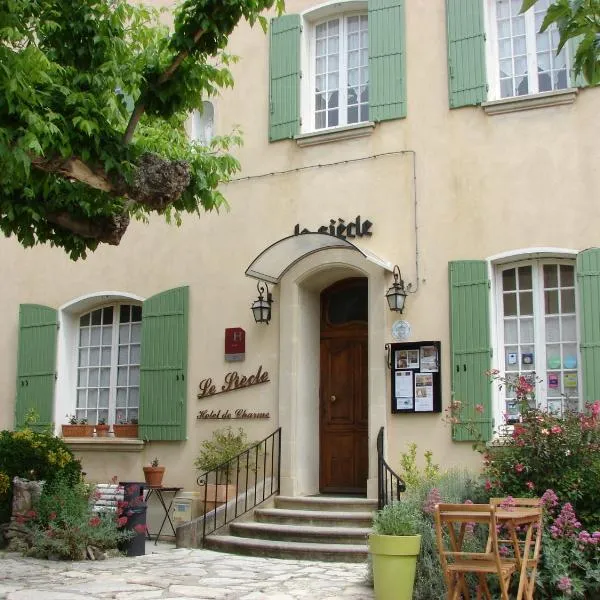 世纪酒店，位于Saint-Hippolyte-le-Graveyron的酒店