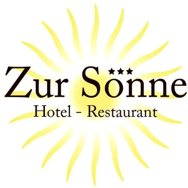 Hotel Sonne，位于Neuburg的酒店