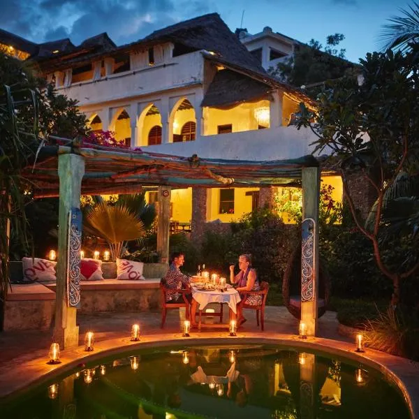 香蕉旅馆及健康中心，位于拉穆的酒店