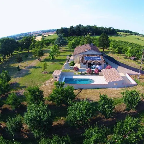 Gîte de Beausoleil，位于La Romieu的酒店