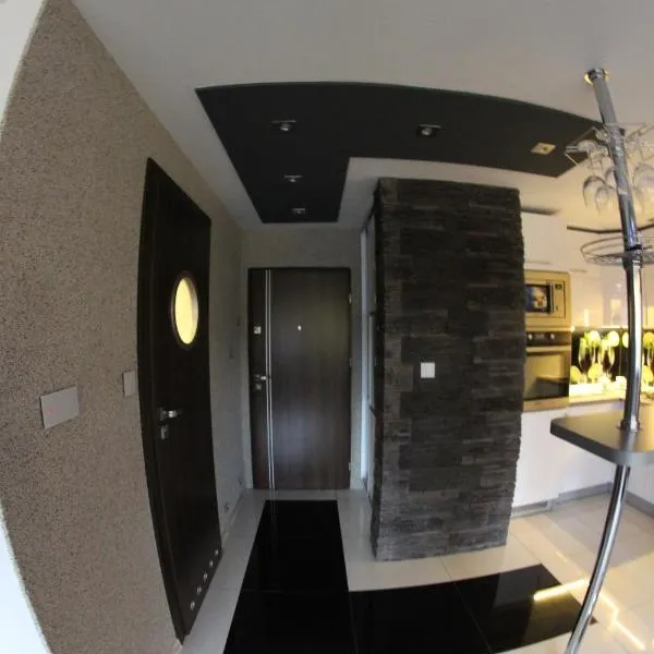 Black & White Komfortowe Apartamenty 2 km od Centrum，位于拉齐布日的酒店