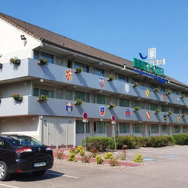 Brit Hotel Confort Nancy Lunéville，位于Damelevières的酒店