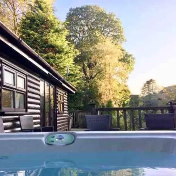 Mistletoe One Luxury Lodge with Hot Tub Windermere，位于温德米尔的酒店