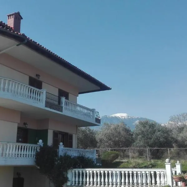 Litochoro House with a View，位于奥林匹亚基·阿克蒂的酒店